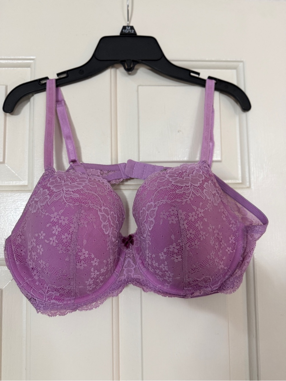 Victoria's Secret Dream Angels Lined Demi Underwire Bra Purple 40C